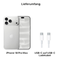 Apple iPhone 18 Pro Max 512GB Silber