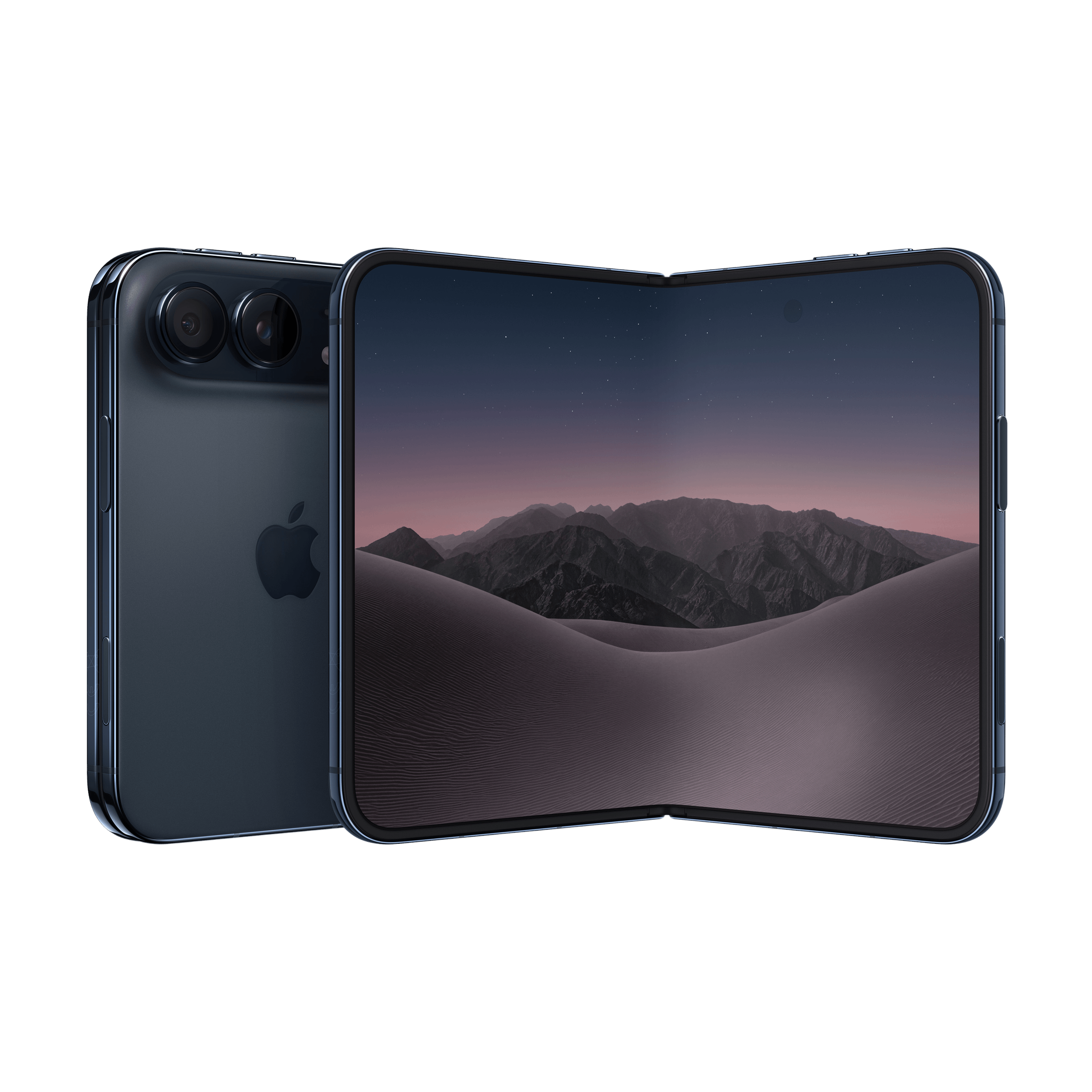 iPhone Duo in Nachthimmel