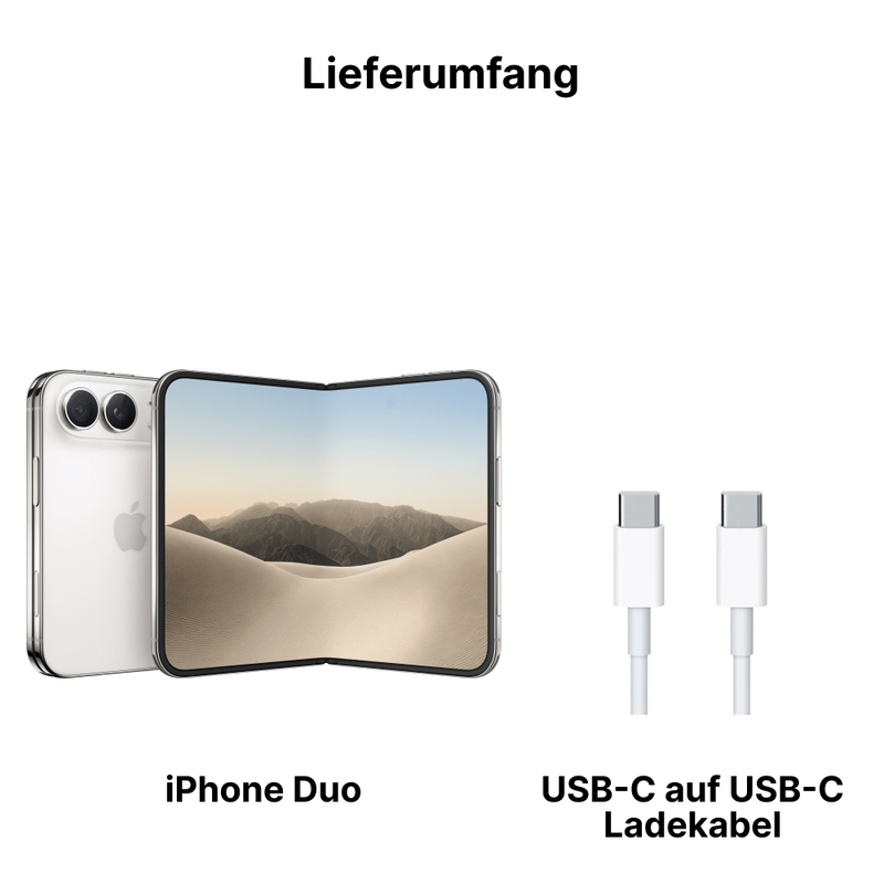 Apple iPhone Duo 512GB Sternenweiß