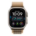 Apple Watch Ultra 4 Titan Natur Alpine Loop Wüstensand L