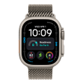 Apple Watch Ultra 4 Titan Natur Milanaisearmband Natur M