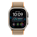 Apple Watch Ultra 4 Titan Natur Trail Loop Sand S/M
