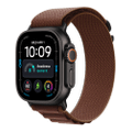 Apple Watch Ultra 4 Titan Schwarz Alpine Loop Burgunder L