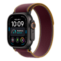 Apple Watch Ultra 4 Titan Schwarz Trail Loop Burgunder M/L