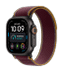 Watch Ultra 4 Titan Schwarz Trail Loop Burgunder M/L