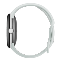 Google Pixel Watch 5 45mm LTE Polished Silver Sportarmband Fog