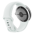 Google Pixel Watch 5 45mm LTE Polished Silver Sportarmband Fog