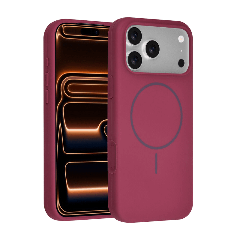 Universal Handyhülle mit MagSafe Dunkelrot | iPhone 18 Pro Max