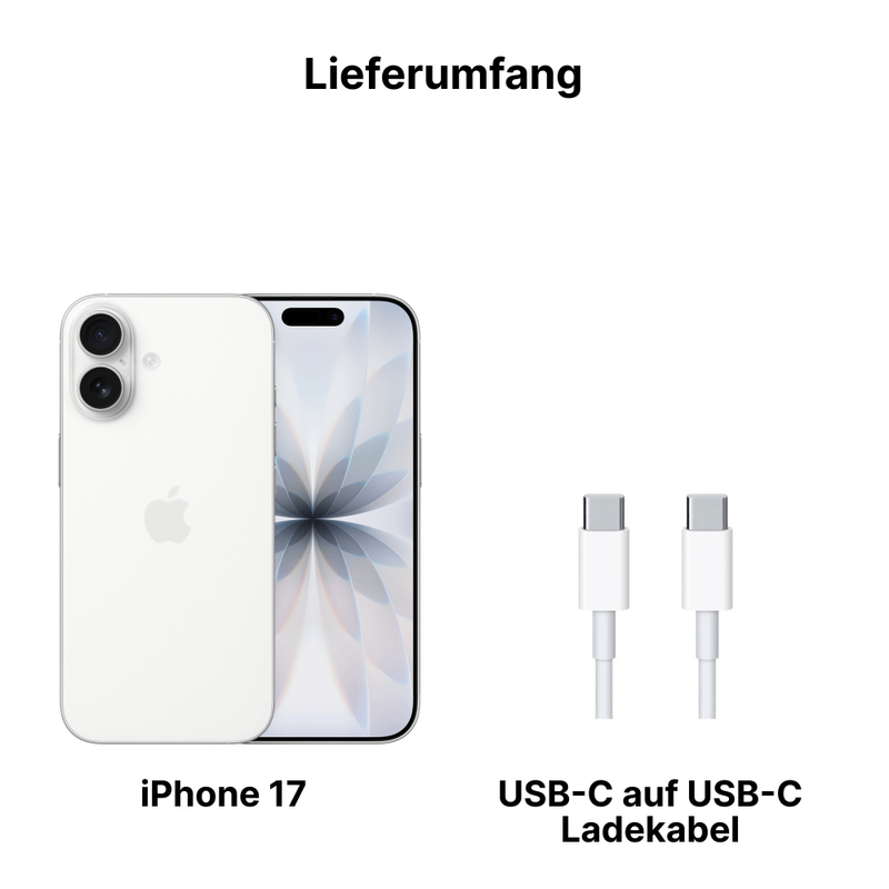 Apple iPhone 17 256GB Weiß