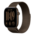 Apple Watch Series 12 42mm GPS Aluminium Dunkelbronze Milanaisearmband Dunkelbronze M/L