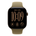 Apple Watch Series 12 42mm GPS Aluminium Dunkelbronze Sportarmband Oliv S/M