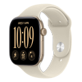 Apple Watch Series 12 42mm GPS Aluminium Lichtgold Sportarmband Sand M/L