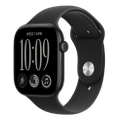 Apple Watch Series 12 42mm GPS Aluminium Schwarz Sportarmband Schwarz M/L