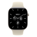 Apple Watch Series 12 46mm GPS+Cellular Keramik Perlweiß Sportarmband Sand M/L