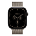 Apple Watch Series 12 46mm GPS+Cellular Titan Natur Milanaisearmband Natur S/M